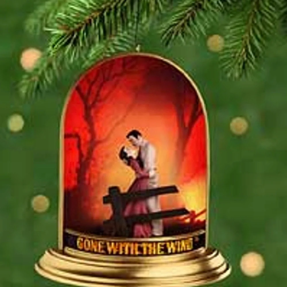 Vintage Hallmark Keepsake Ornament Gone With The Wind QLX7562 Farewell Scene